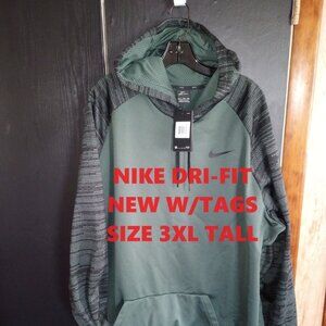 NWT - NIKE DRI-FIT HOODIE SIZE: 3XL TALL